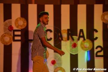 Yashyra Gonzalez y Carlos Santana, Miss y Míster de El Caracol 2018 (Foto Francisco Javier Santana)